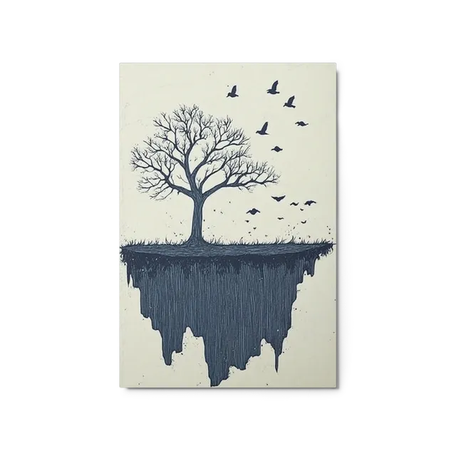 Floating Island Tree | Art Print