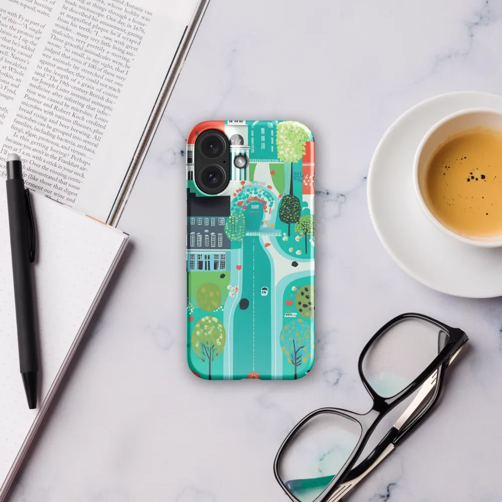 Whimsical Cityscape 
 Samsung Galaxy S25 | Snap Case