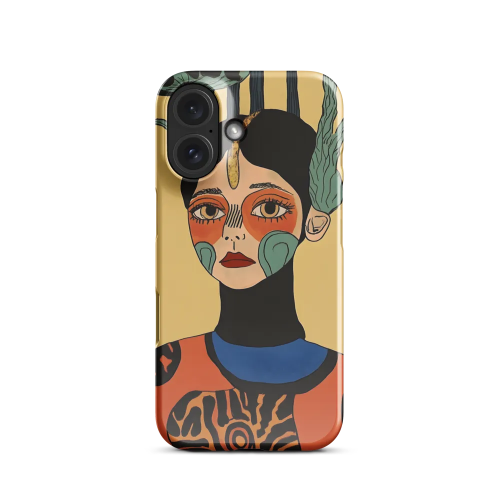 Psychedelic Mushroom Portrait 
 Samsung Galaxy S23 Plus | Snap Case