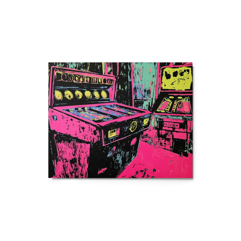 Neon Arcade Nostalgia | Art Print