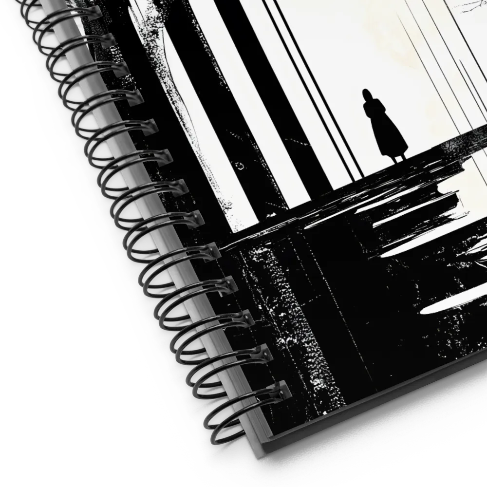 Solitude Under the Golden Sky 
 Spiral Notebook | 140 pages