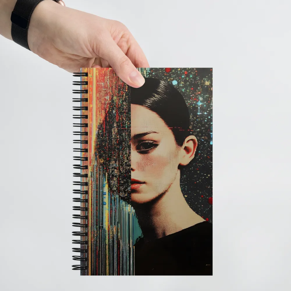 Digital Fragmentation 
 Spiral Notebook | 140 pages