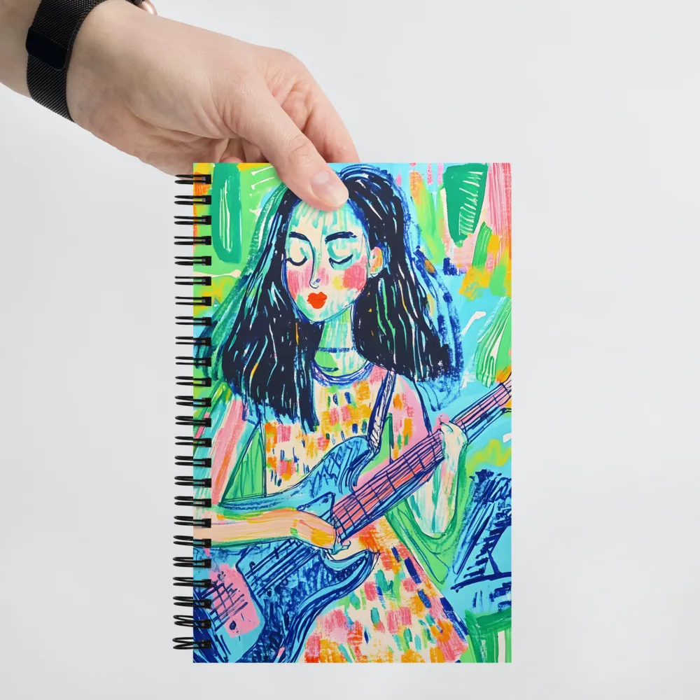 Electric Lullaby in Turquoise and Pink