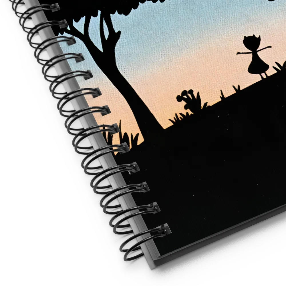 Encounter at Sunset 
 Spiral Notebook | 140 pages