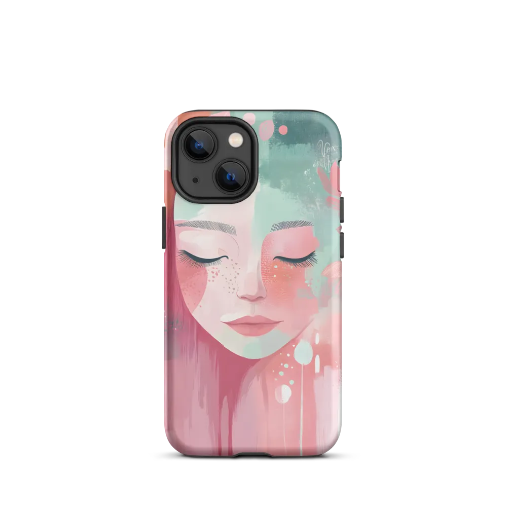 Serene Portrait of a Girl | Phone Case