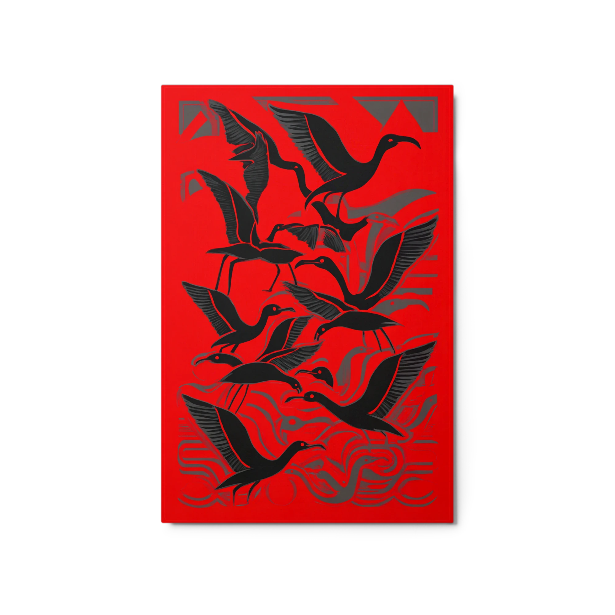 Flight in Crimson
