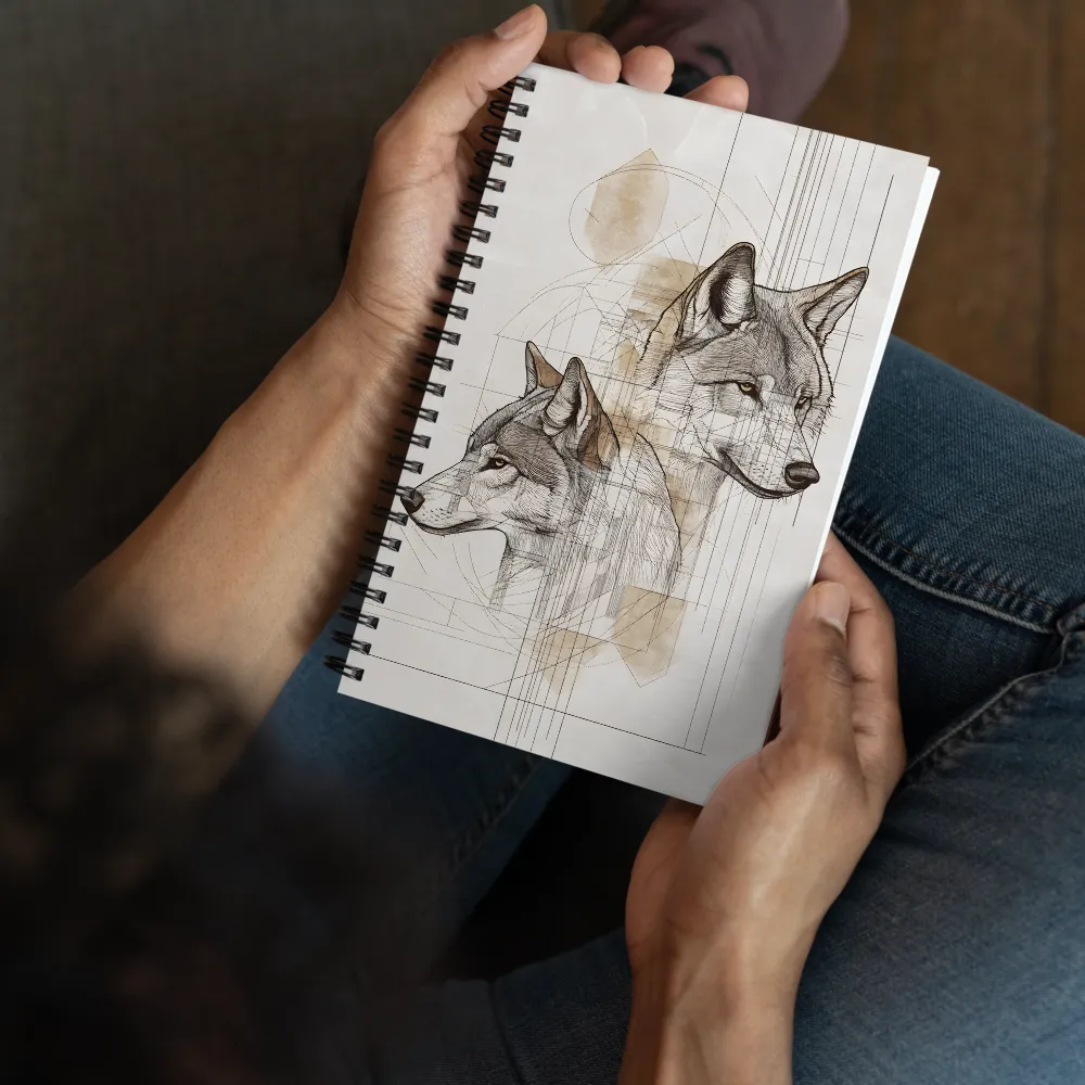 Wolves in Geometry 
 Spiral Notebook | 140 pages