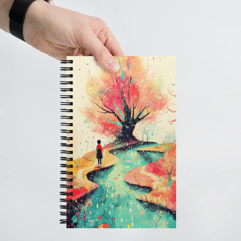 Path to the Dreamy Grove 
 Spiral Notebook | 140 pages