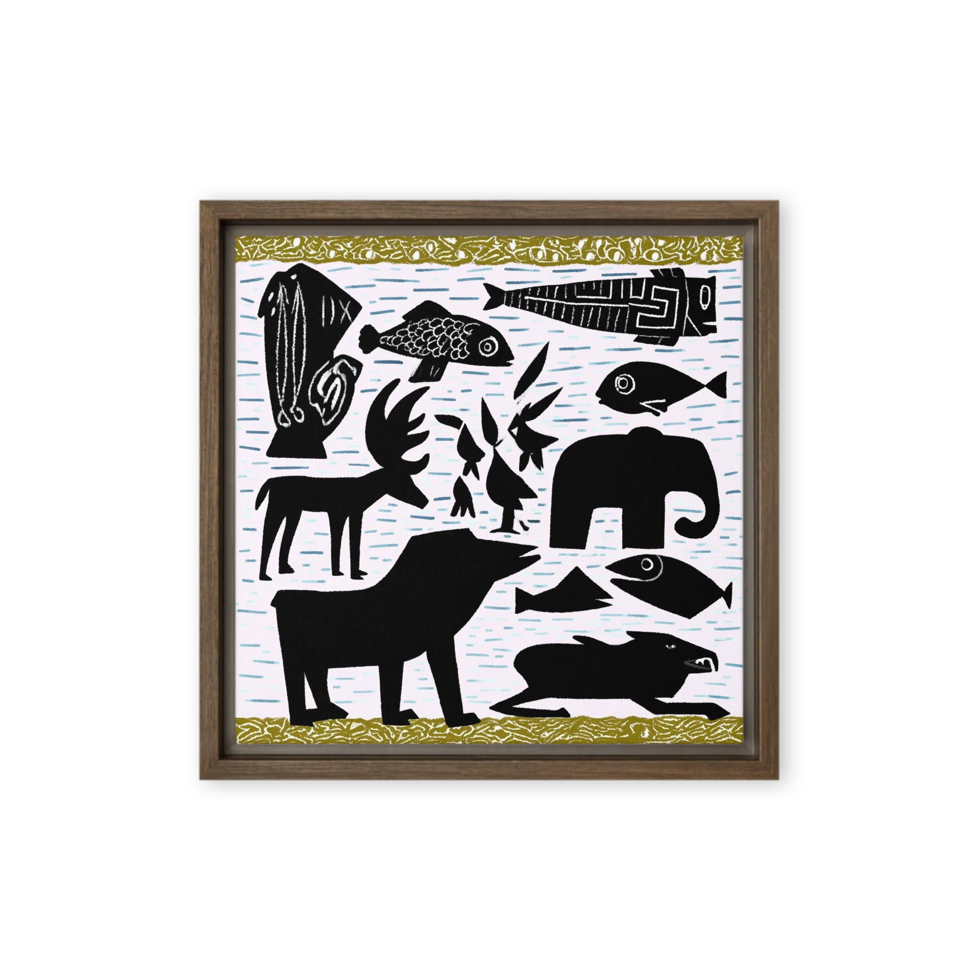 Primitive Animal Kingdom | Art Print