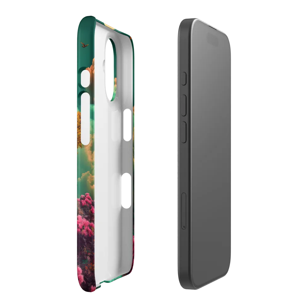 Surreal Landscape with Moon and Tree | Phone Case