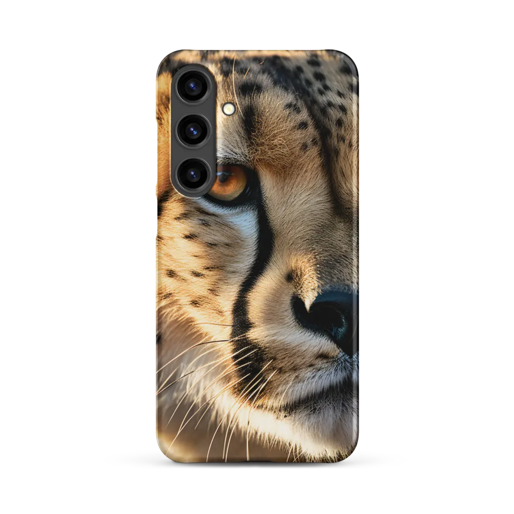 Cheetah Close-Up Photograph | Phone Case