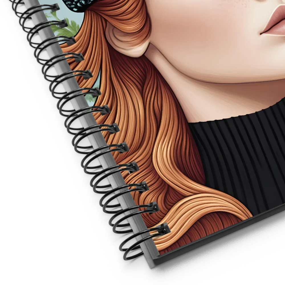 Feathered Reverie 
 Spiral Notebook | 140 pages