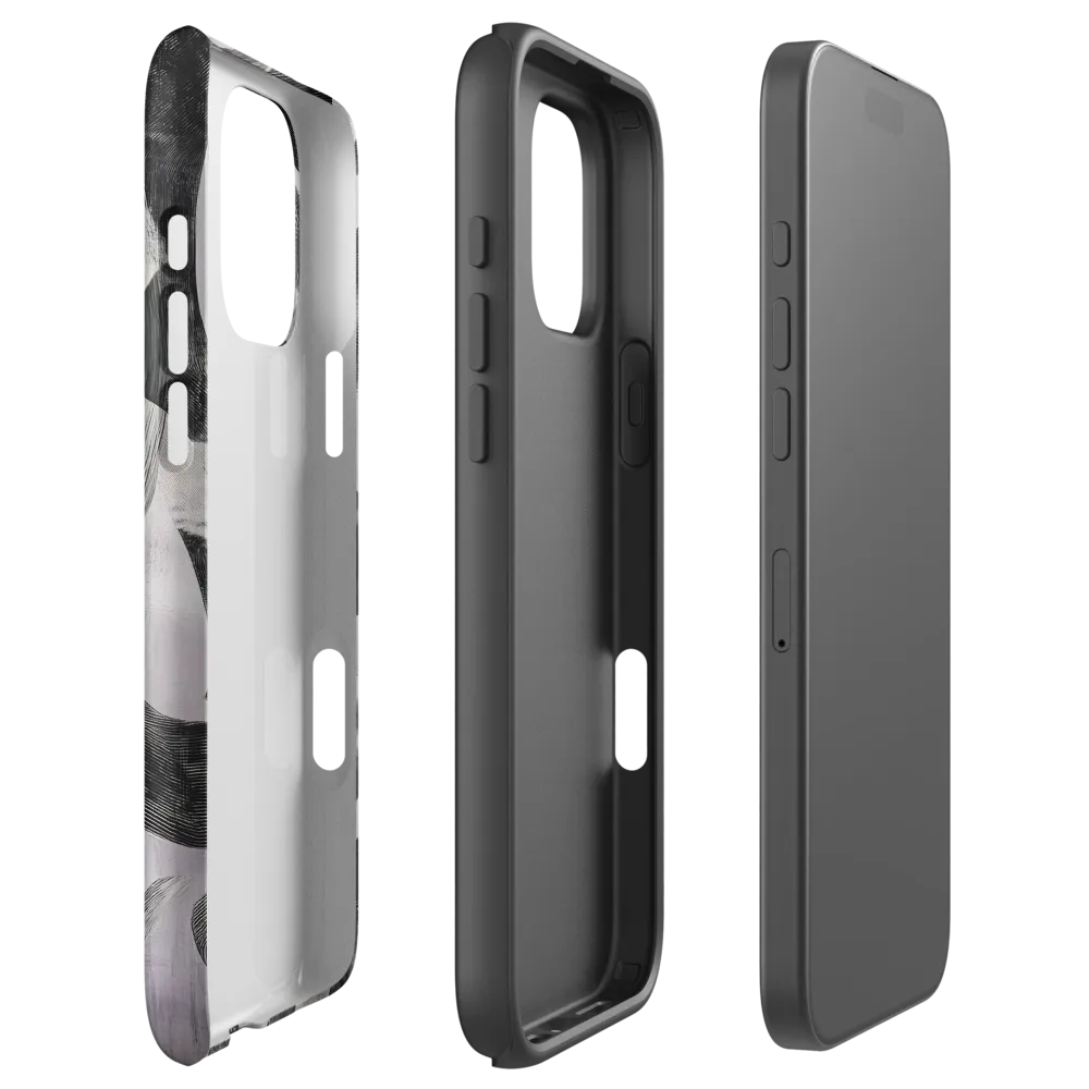 Monochrome Lines | Phone Case