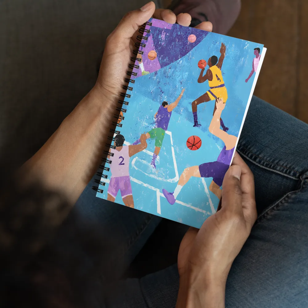 Dynamic Basketball Play 
 Spiral Notebook | 140 pages