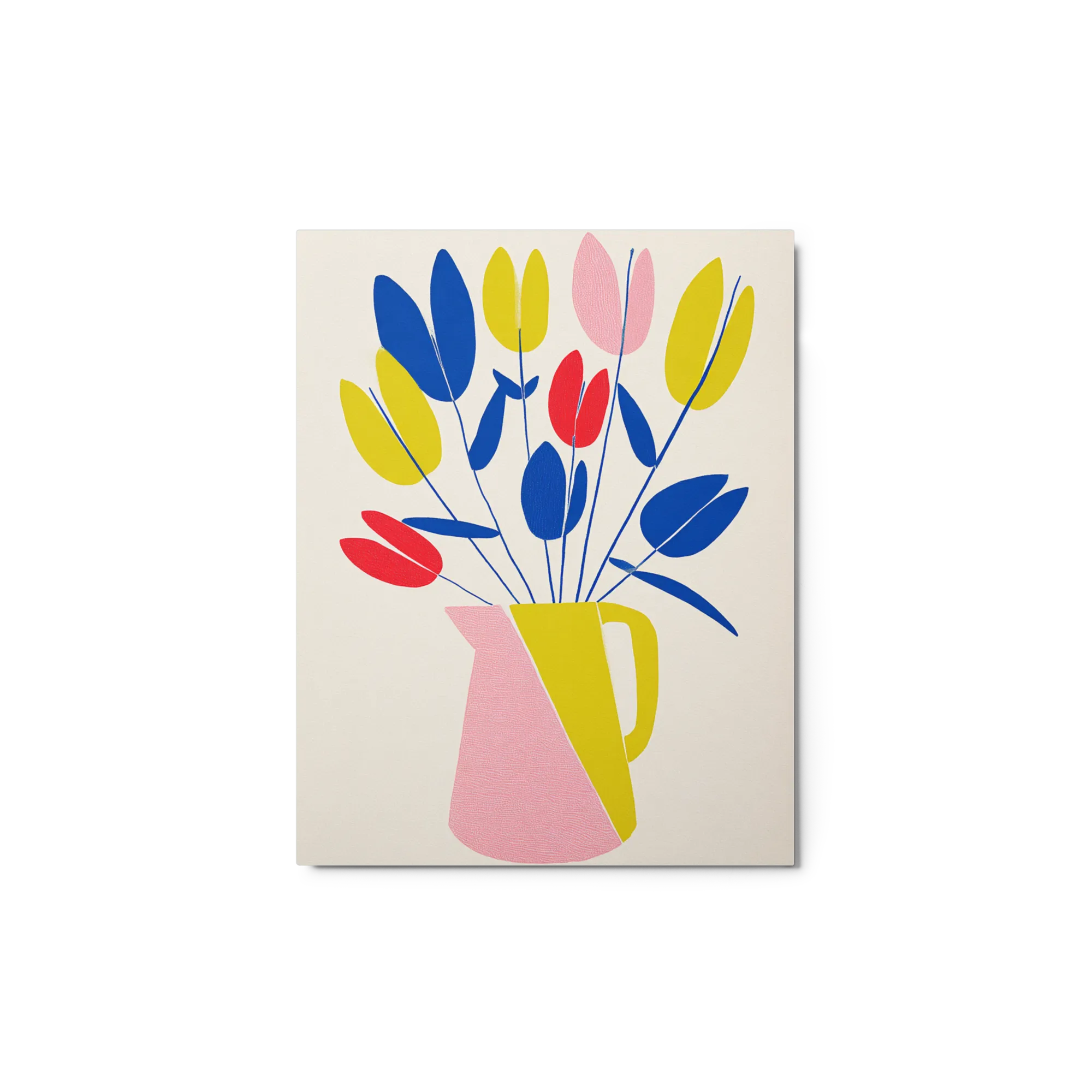 Tulips in a Pitcher