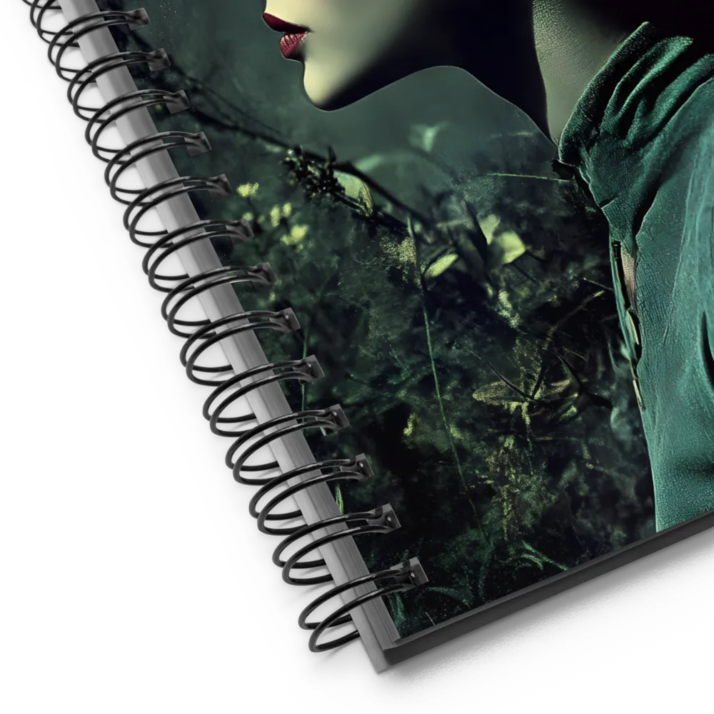 Enchanted Botanical Profile 
 Spiral Notebook | 140 pages
