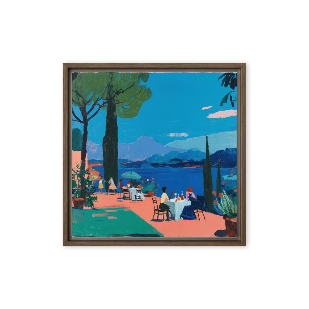 Lakeside Terrace | Art Print