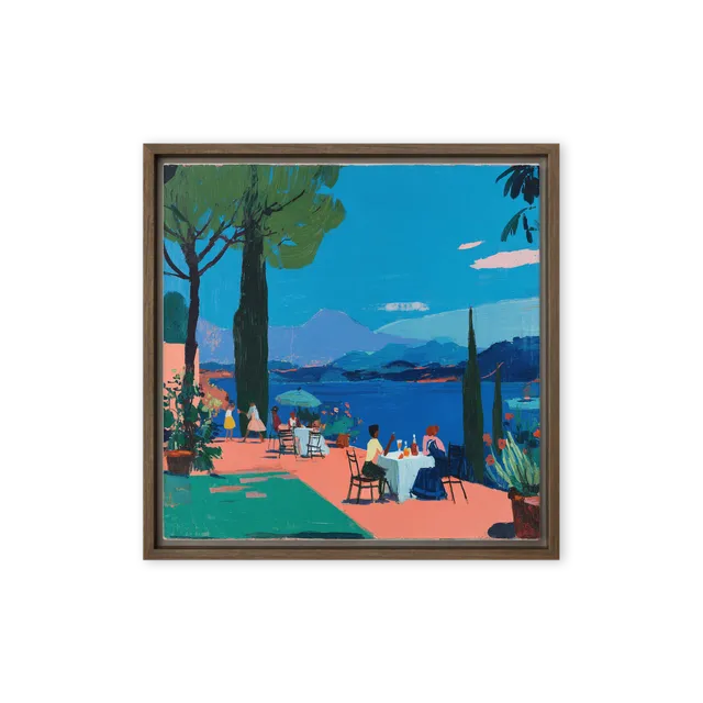 Lakeside Terrace | Art Print