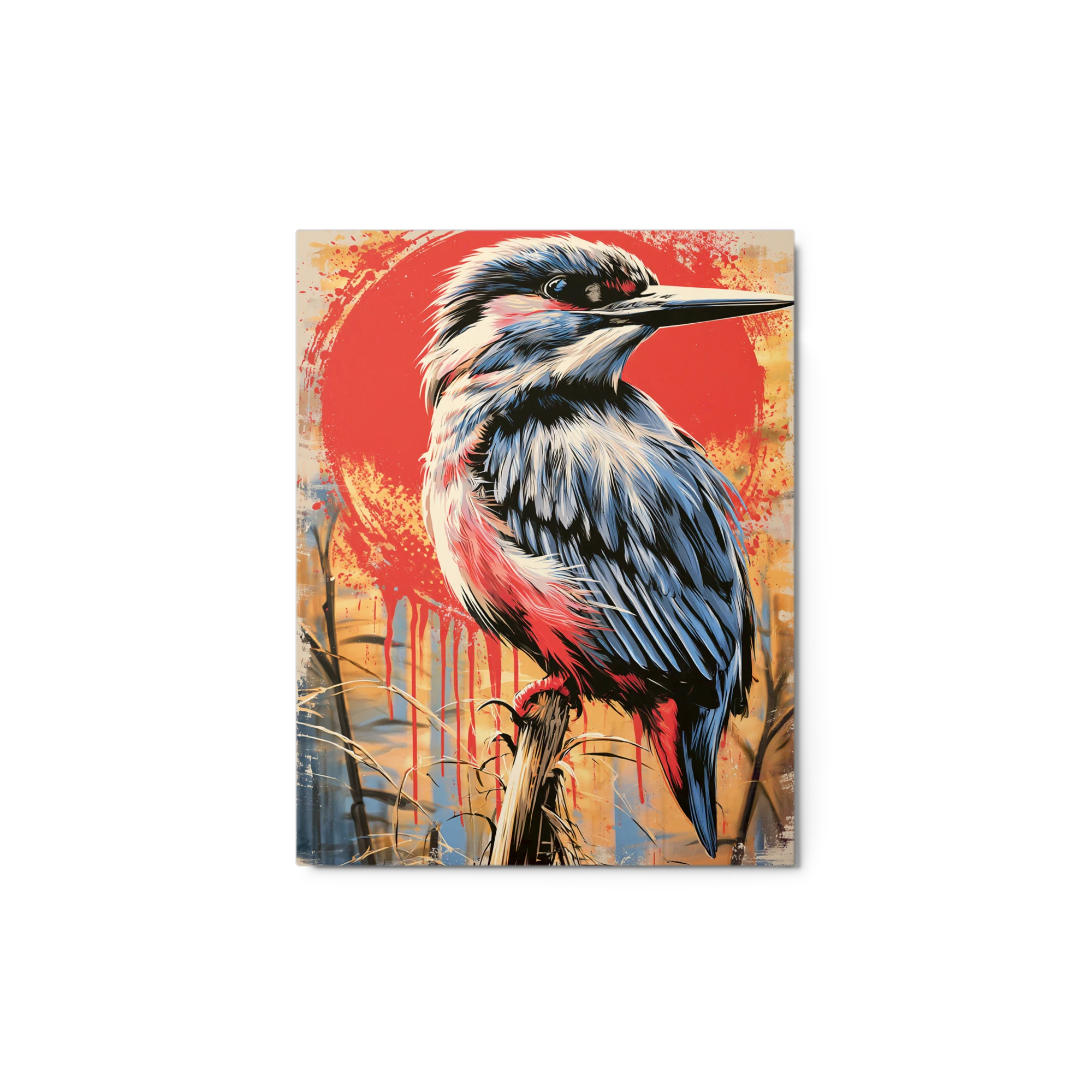 The Red Sun Kingfisher