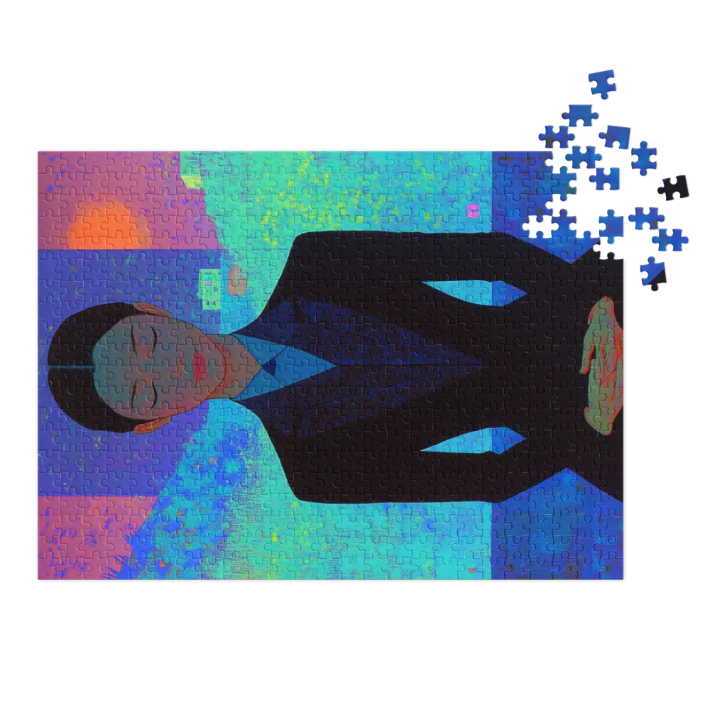 Tela Urbana Meditativa 
 Puzzle em caixa de metal