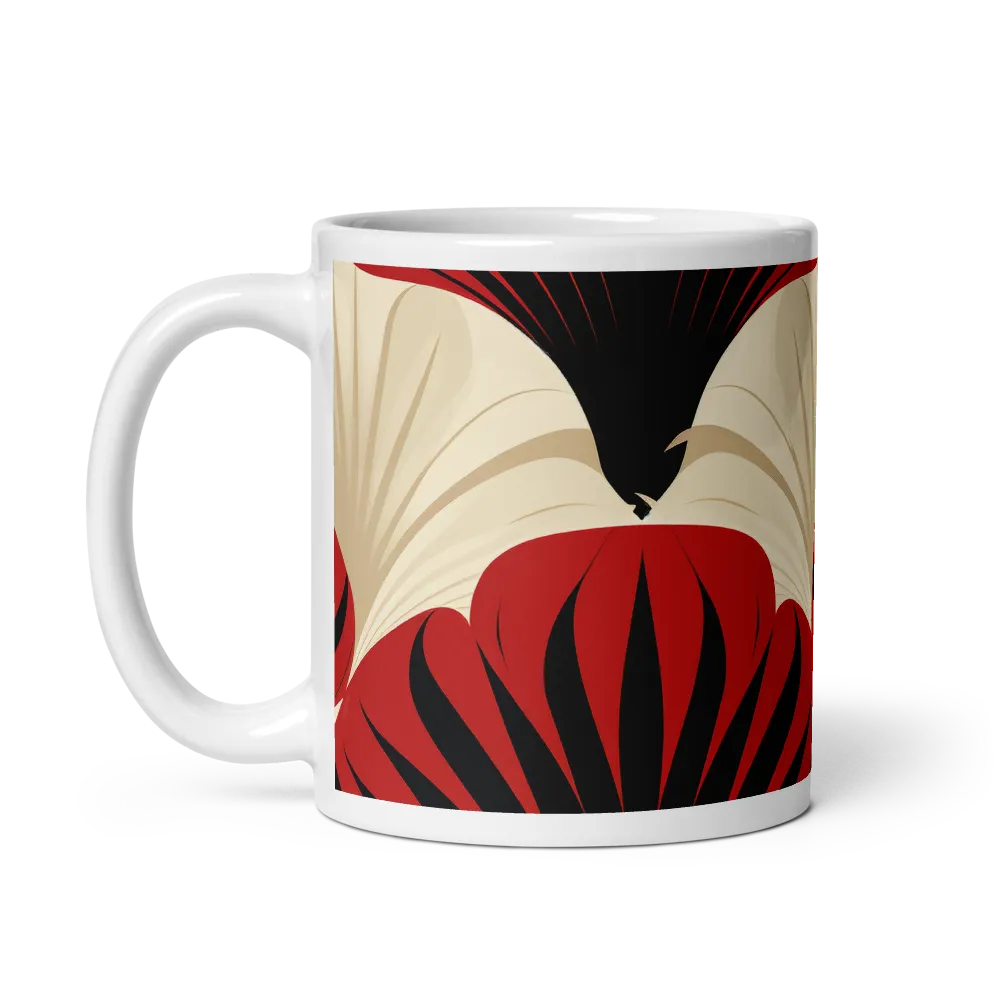 Elegance in Bloom: An Art Deco Floral Reverie