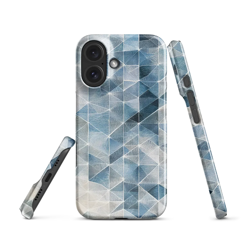 Blue Gradient Tessellation 
 iPhone 15 Pro Max | Tough Case
