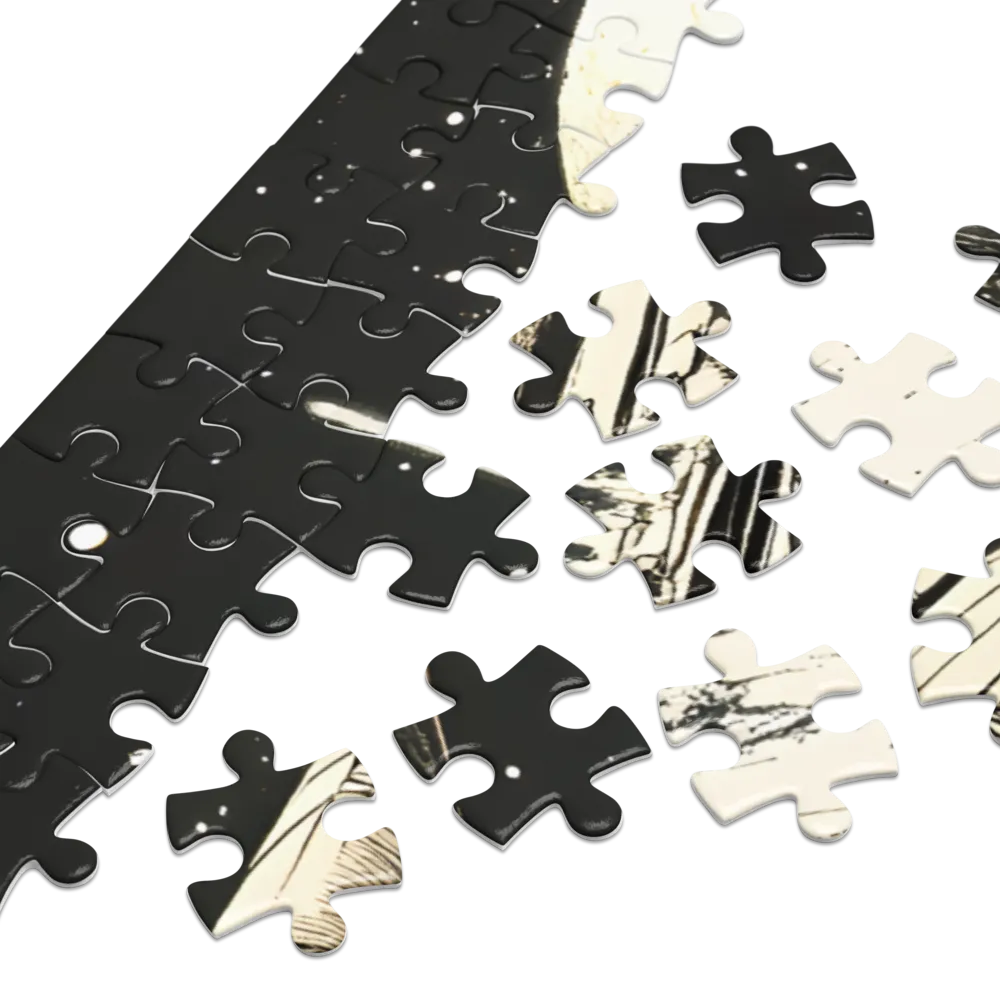 Pouso Cósmico 
 Puzzle em caixa de metal
