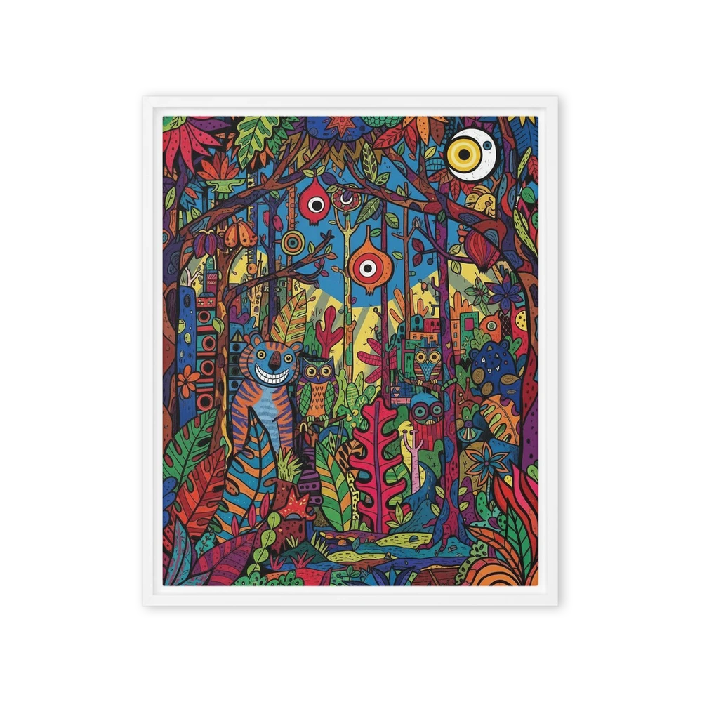 Whimsical Jungle Realm | Art Print