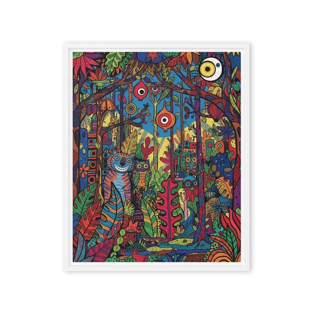 Whimsical Jungle Realm | Art Print