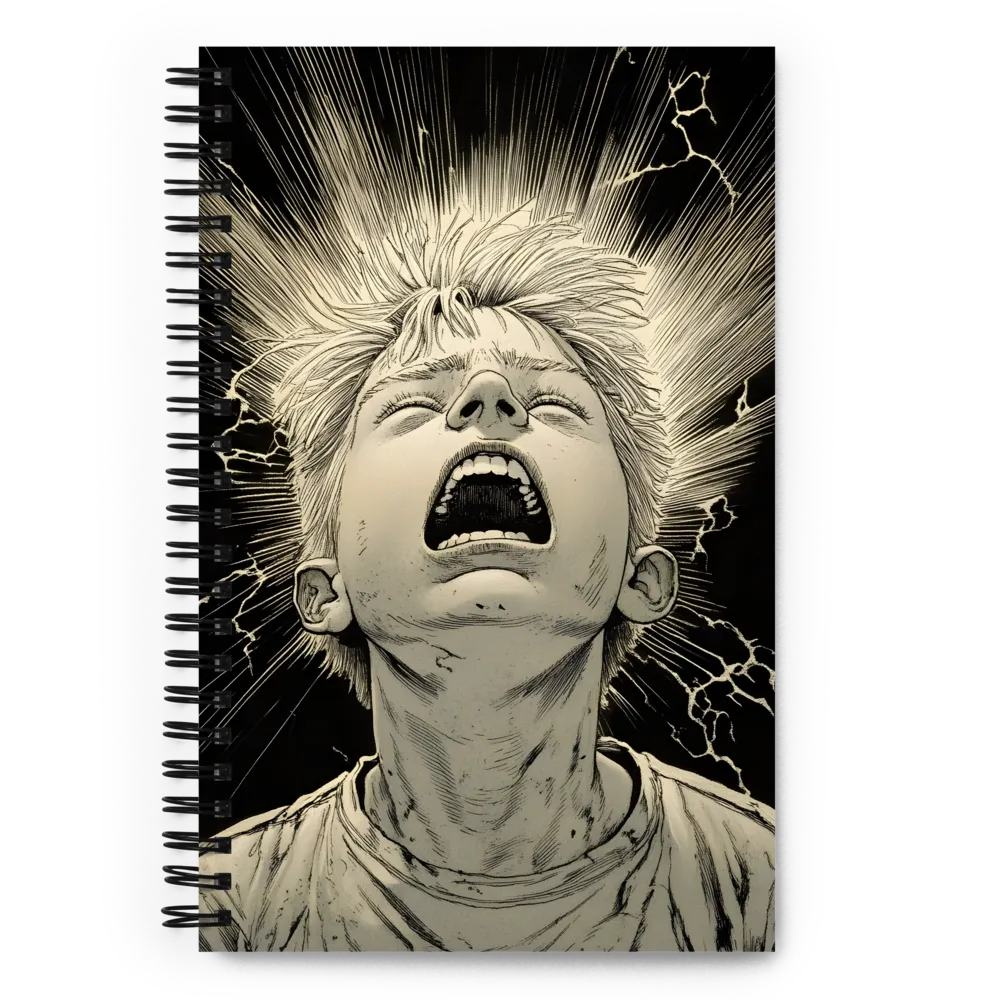 The Burst of Emotion 
 Spiral Notebook | 140 pages