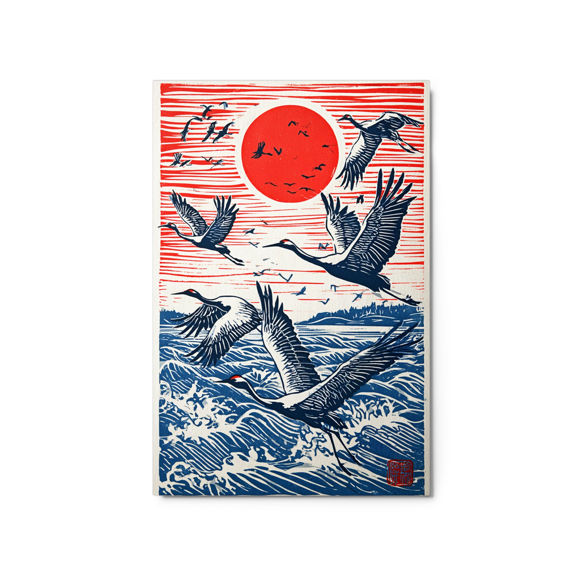 Flight of the Red Cranes
