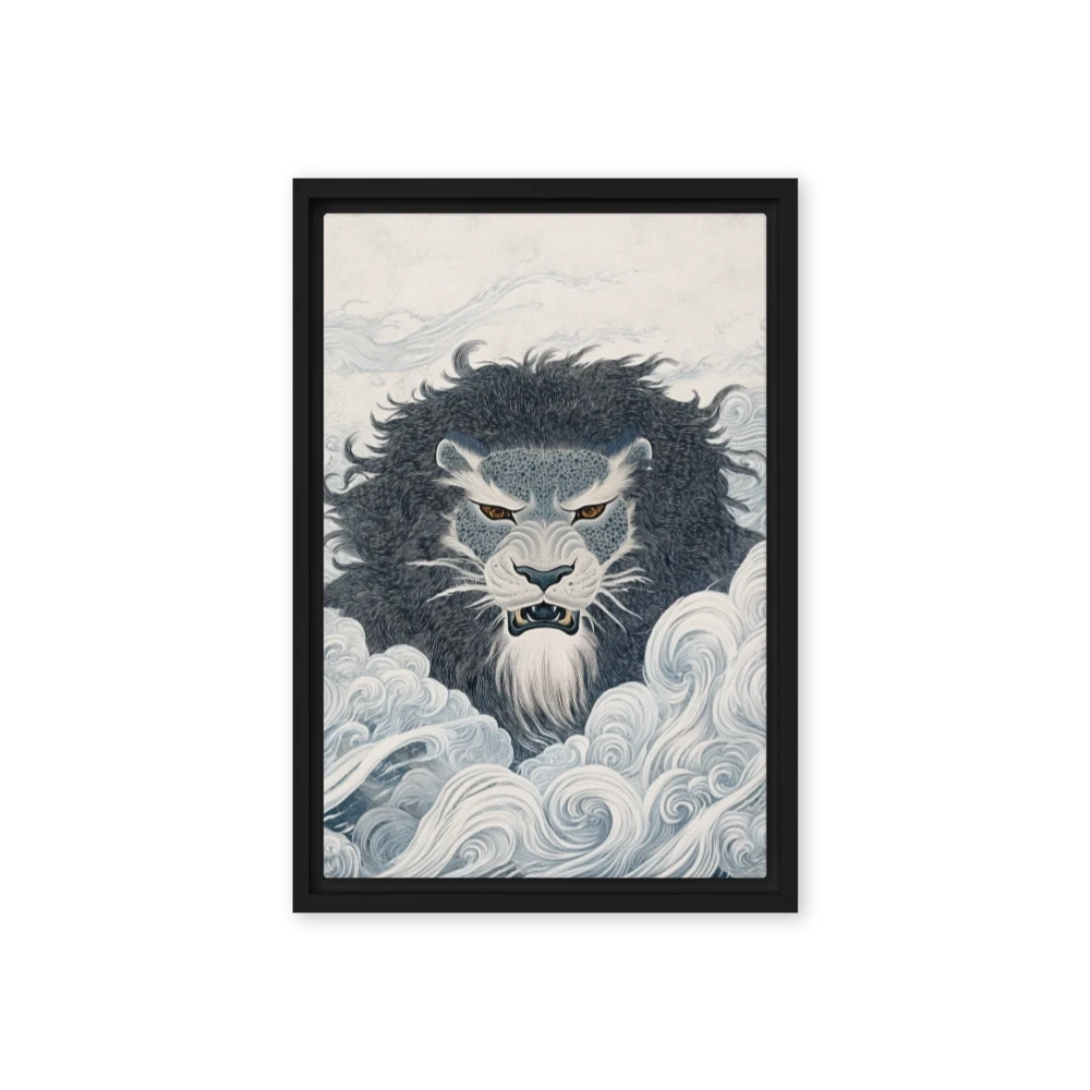 Lion in Waves