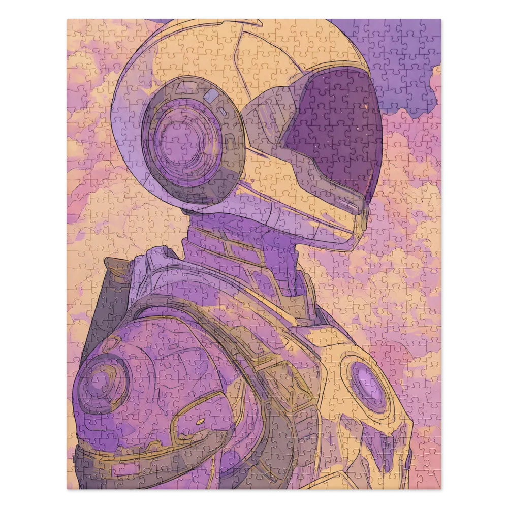 Cosmic Voyager 
 Jigsaw Puzzle in Tin Box