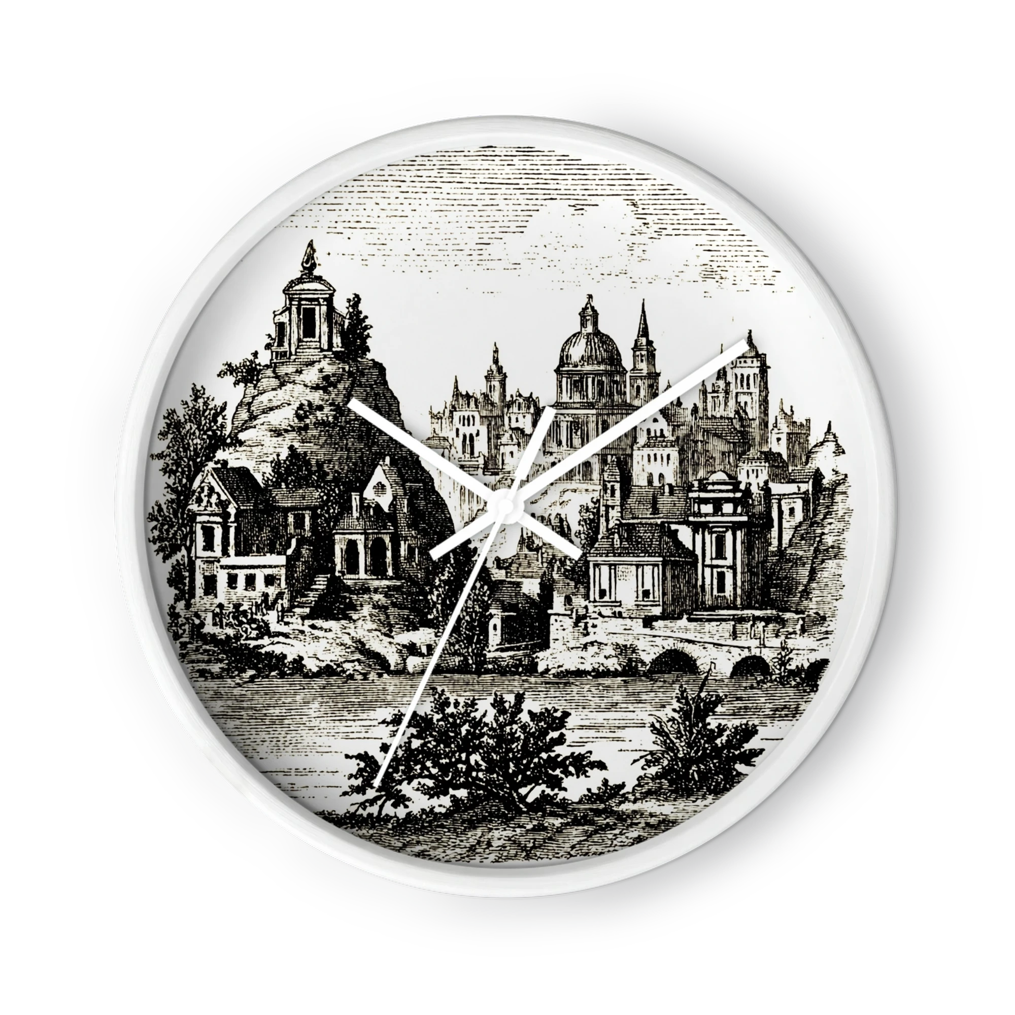 Classical Cityscape Engraving