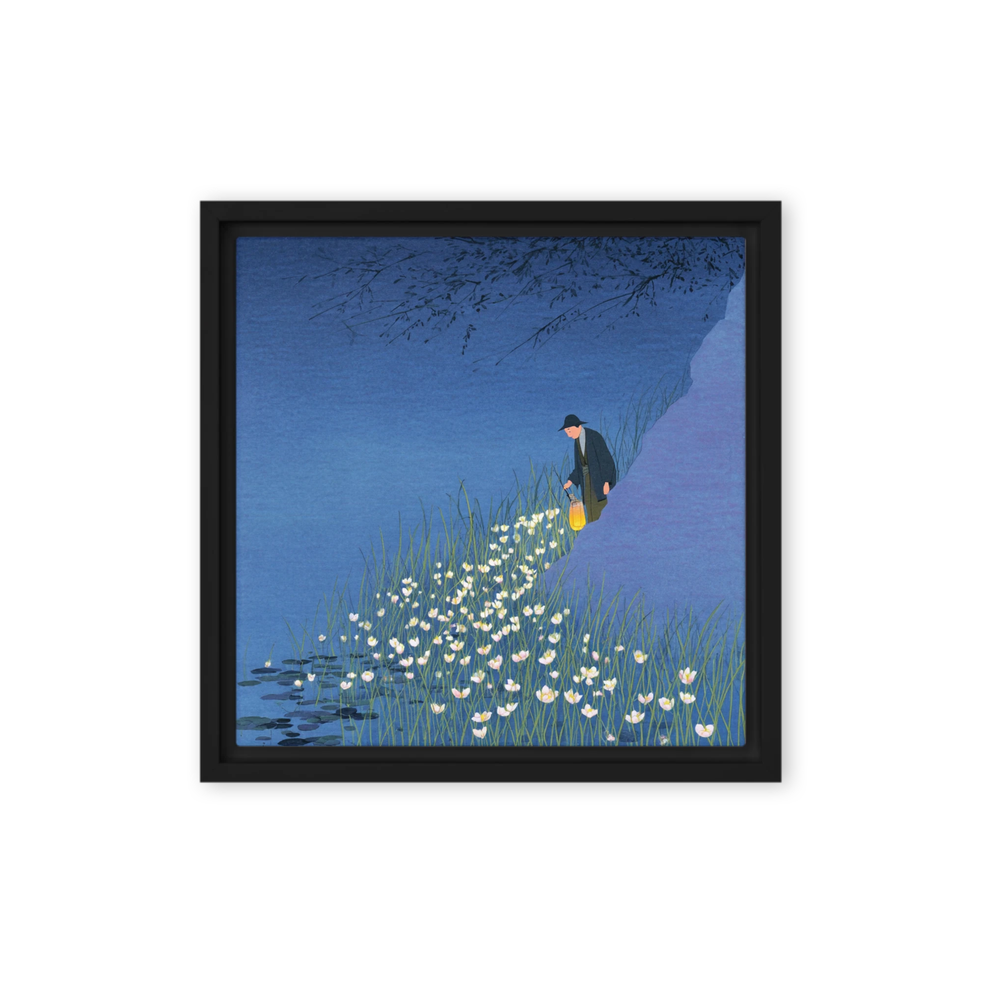 Night Pond Wanderer | Art Print