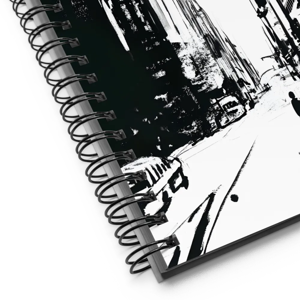 Urban Brushstrokes 
 Spiral Notebook | 140 pages