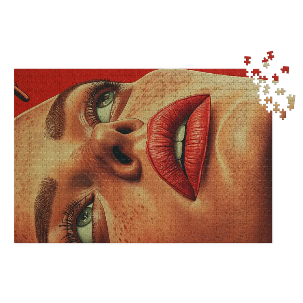 Hyper-Realistic Woman Portrait | Jigsaw Puzzle (252/520 pieces)