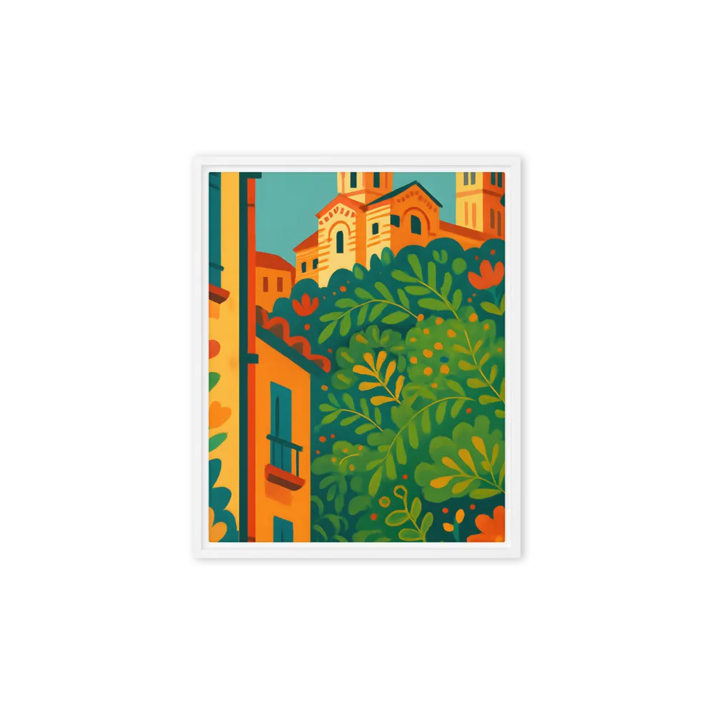 Sunny Path to the Duomo 
 Canvas | 8″x 10″