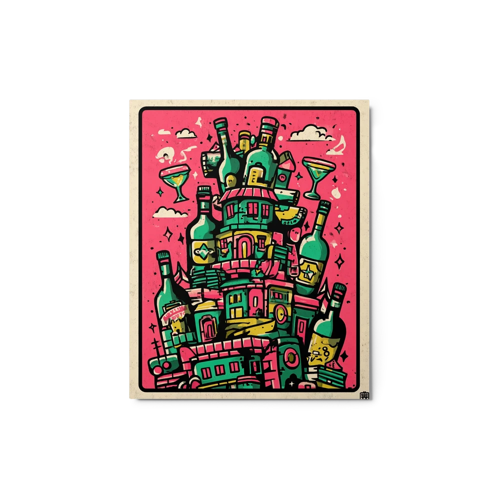 Bottle Tower | Art Print