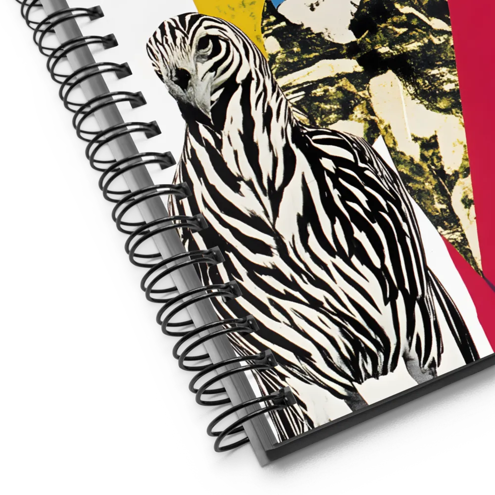 Avian Collage 
 Spiral Notebook | 140 pages