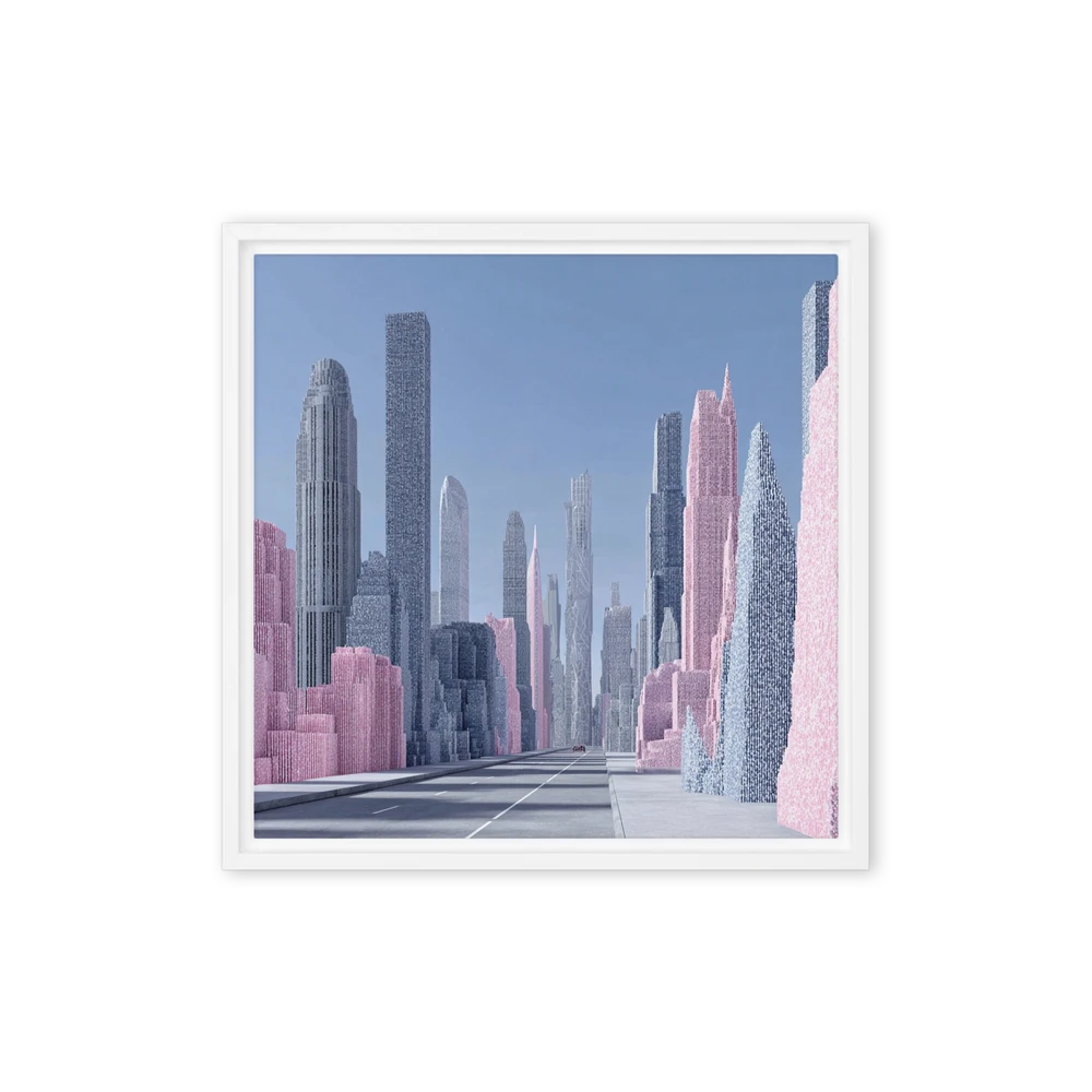 Pastel Metropolis | Art Print
