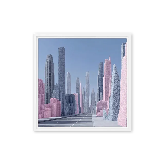 Pastel Metropolis | Art Print