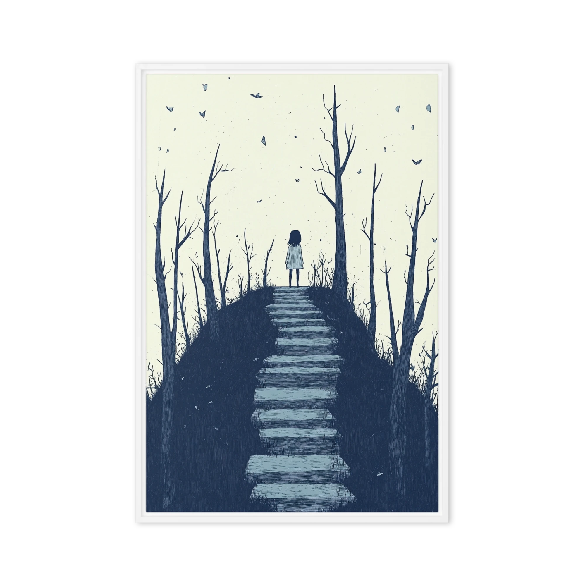Steps to Solitude | Art Print