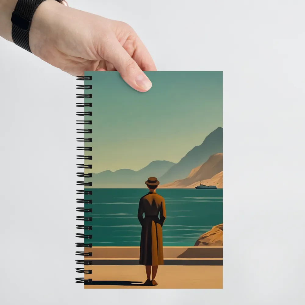 Contemplation by the Sea 
 Spiral Notebook | 140 pages