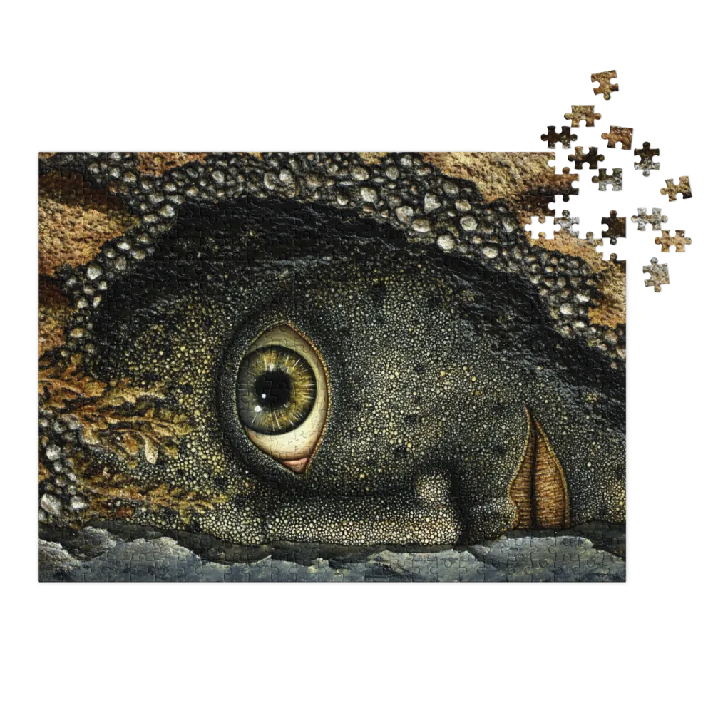 Surrealistic Face with Eye