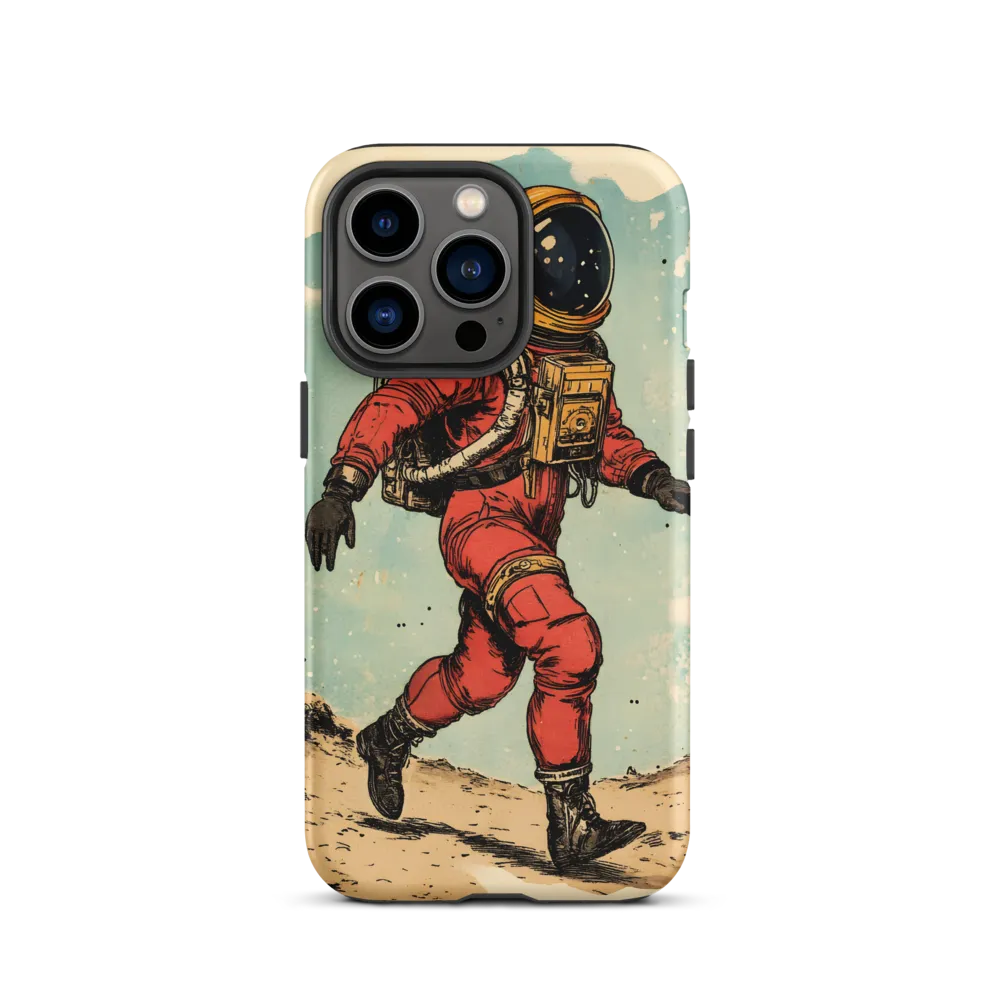 Vintage Astronaut Illustration | Phone Case