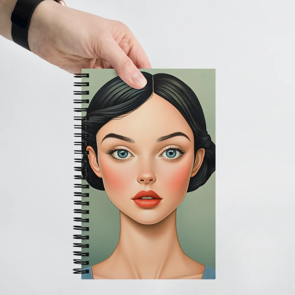 Gaze of Serenity 
 Spiral Notebook | 140 pages