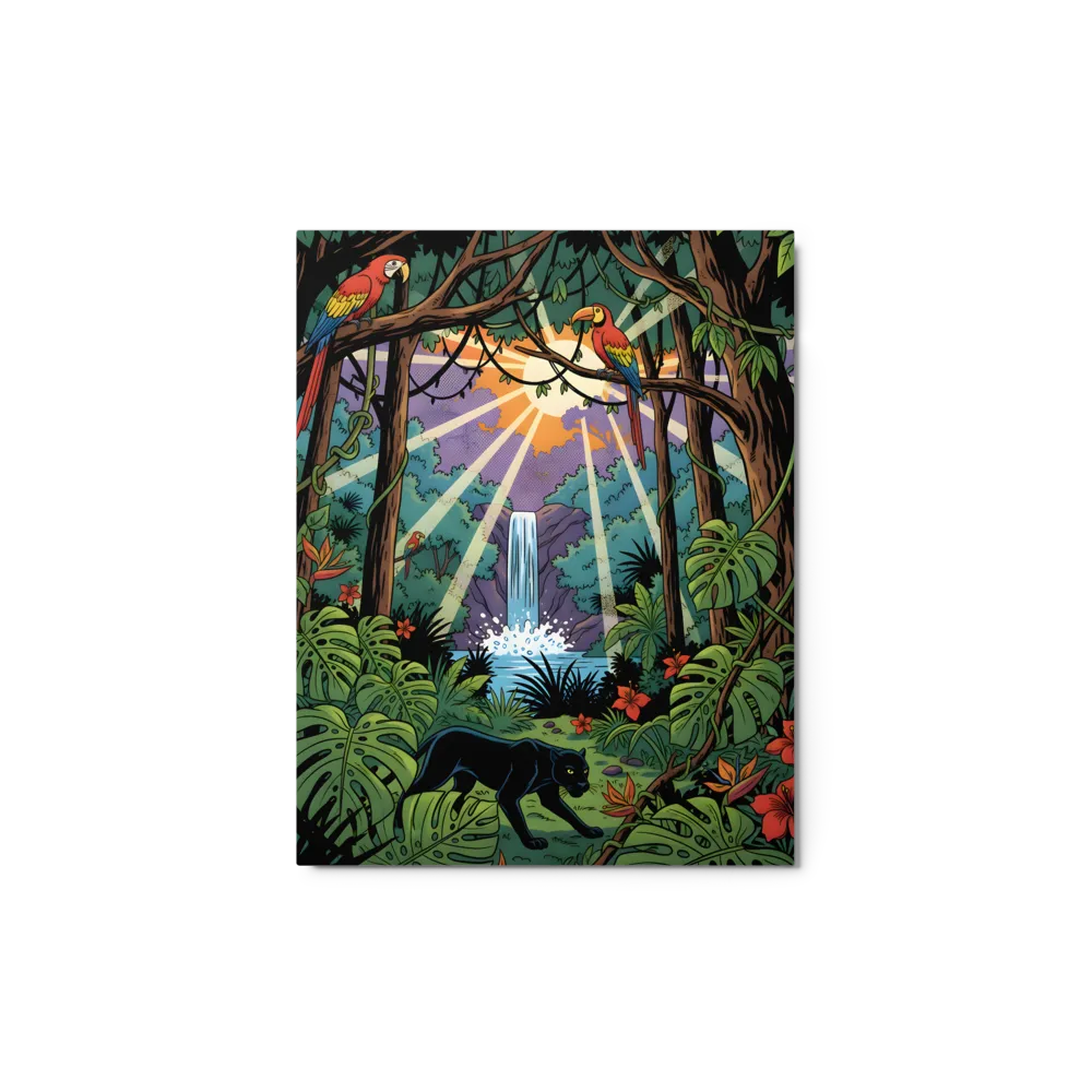 Panther's Jungle Realm | Art Print