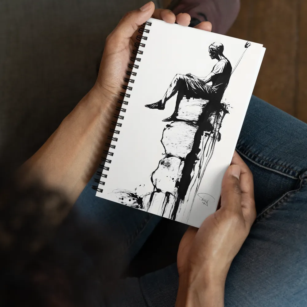 Solitary Contemplation 
 Spiral Notebook | 140 pages