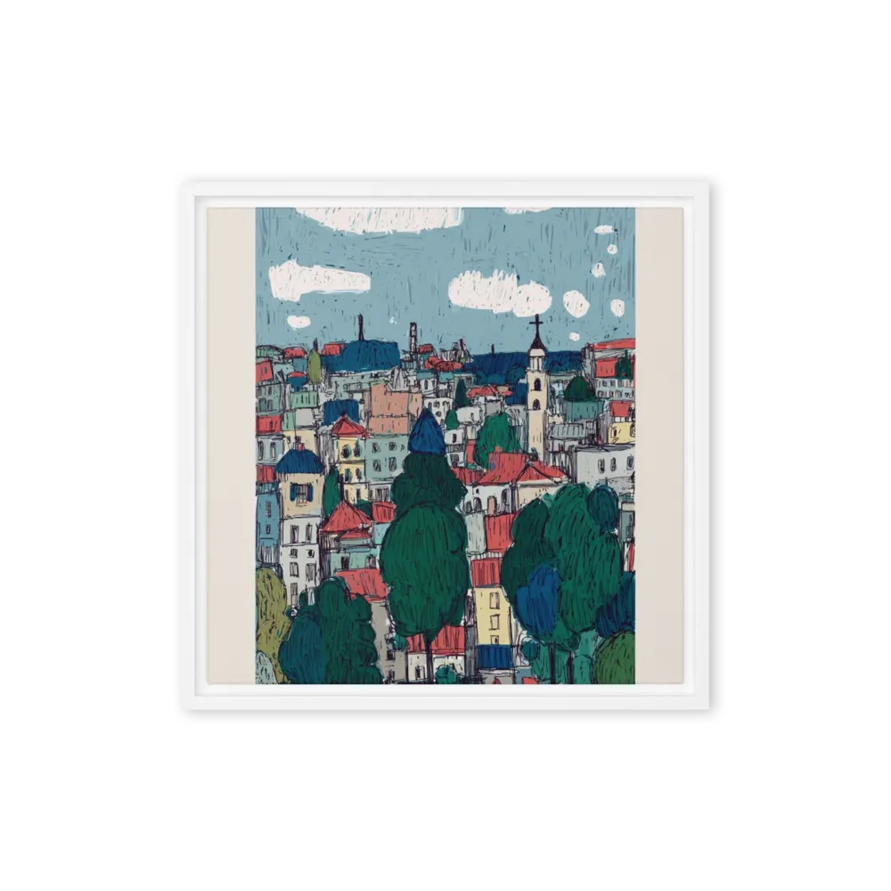Urban Harmony 
 Canvas | 6″x 6″